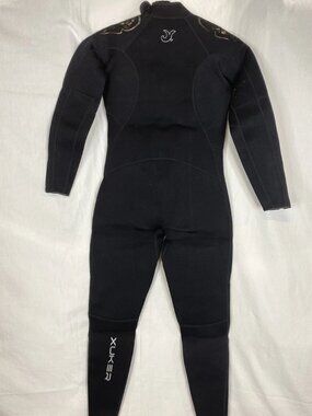 Xuker Mens Full Body Contoured Comfort Smooth Wetsuit Size M Black